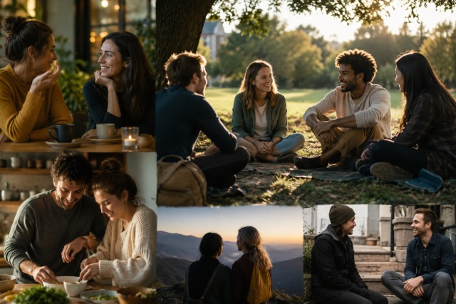 Illustration Amouressence de Comment faire des rencontres authentiques ? Nos conseils