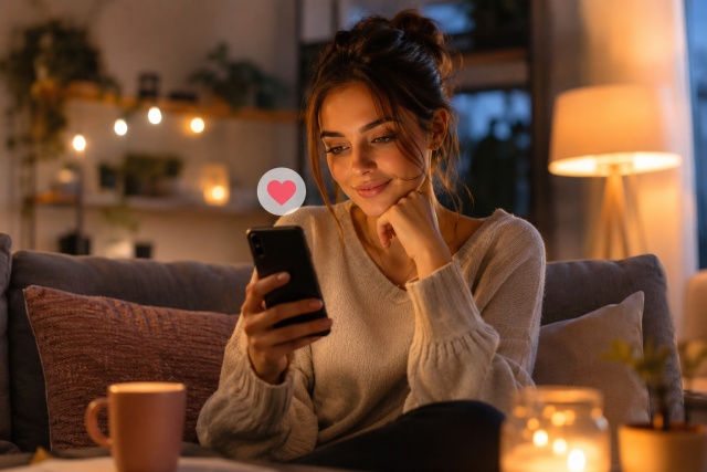 Illustration Amouressence de Jeune célibataire cherche un site de rencontres sérieux